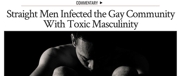 Thumbnail image for: Straight Men Infected the Gay Community With Toxic Masculinity